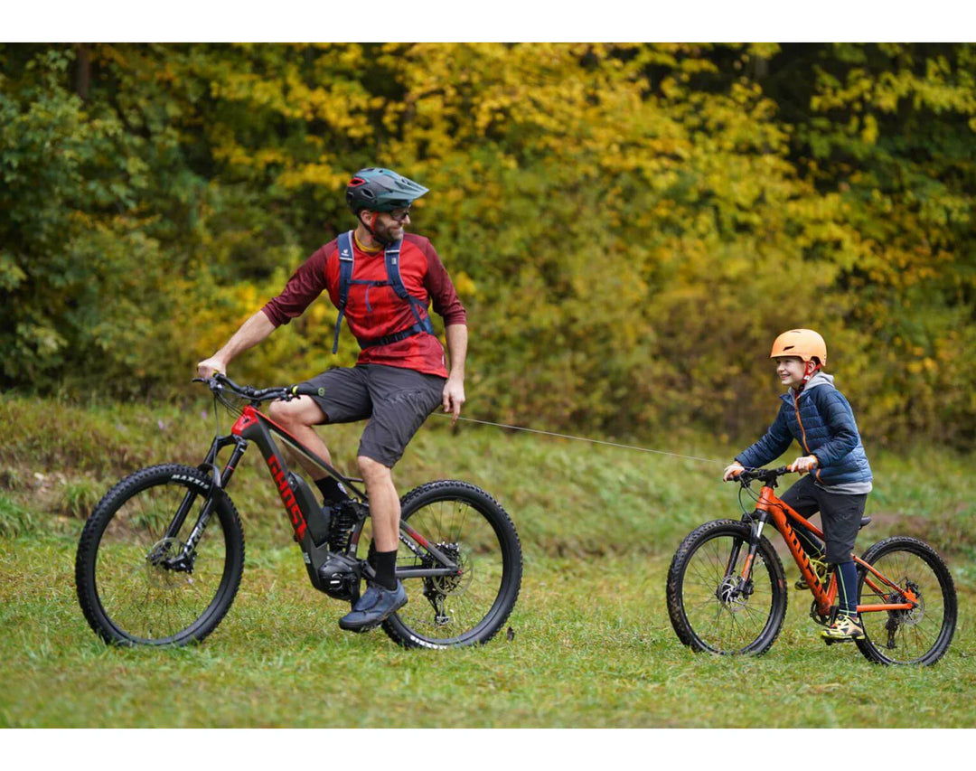 Family Adventure! Das kommit® Bike-Zugsystem für Abenteuer in der Natur