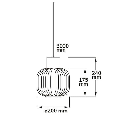 Pendelleuchte, white Glas, E27, 50-300cm
