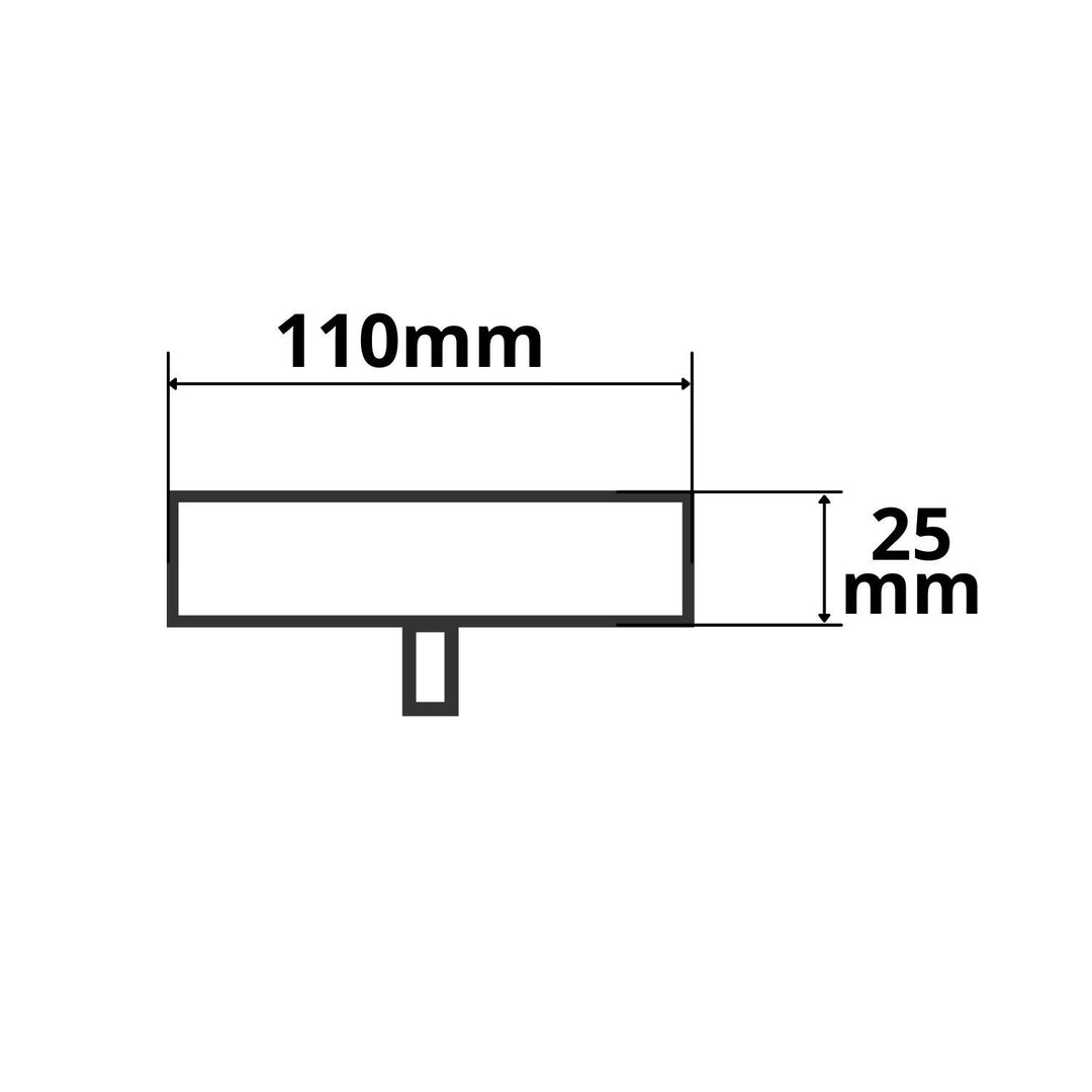 Deckenbaldachin, schwarz, für einzel- oder mehrfachabhängung, rund oder eckig