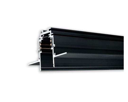 MagTrack48 SYSTEMSCHIENE, schwarz / lfm