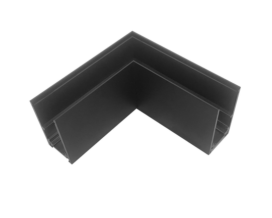 MagTrack48 ECKSCHIENE 90°, schwarz, nicht stromführend