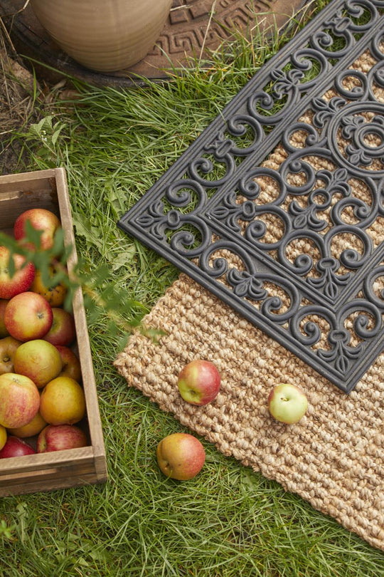 Türmatte Gummi auf Rückseite natur