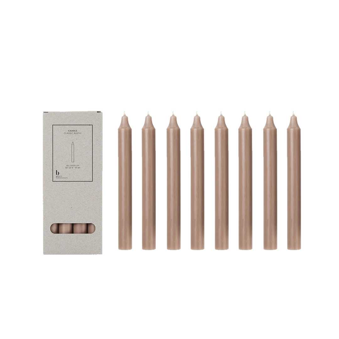 Rustic getauchte Kerze