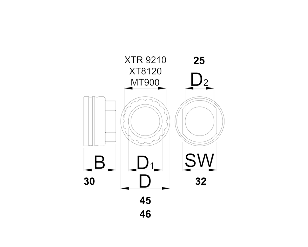KETTENSCHLÜSSEL FÜR SHIMANO DIRECT MOUNT