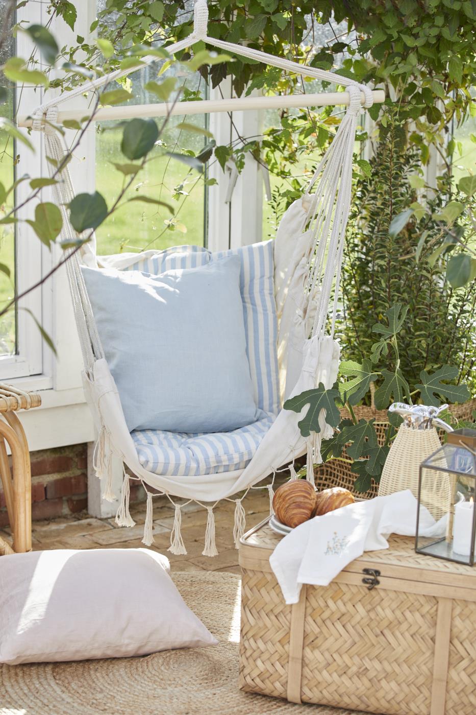 Teppich rund natur Jute