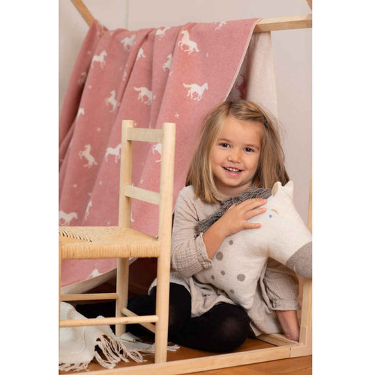 JUWEL gefülltes Kissen "Pferdekopf"