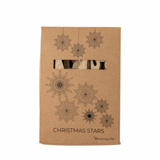Star Ornament 6, Natur, FSC® Mix, Papier