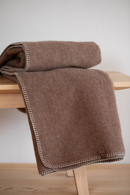 MERANO Wolldecke Uni 160x200cm