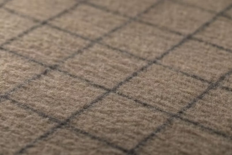 MERANO Wolldecke Karo 160x200cm