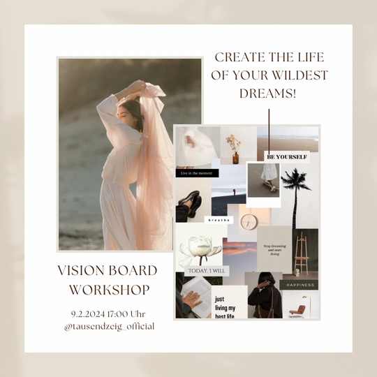 tausendzeig | VISION BOARD WORKSHOP