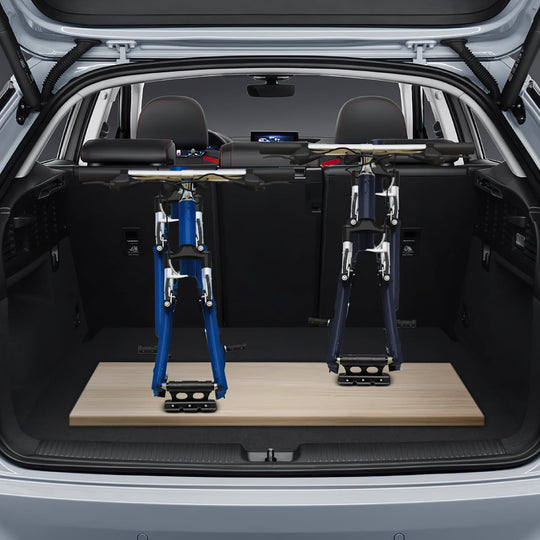 Fahrrad Gabelblock mit 4 Adapter f. die meisten Steckachsen (Black)