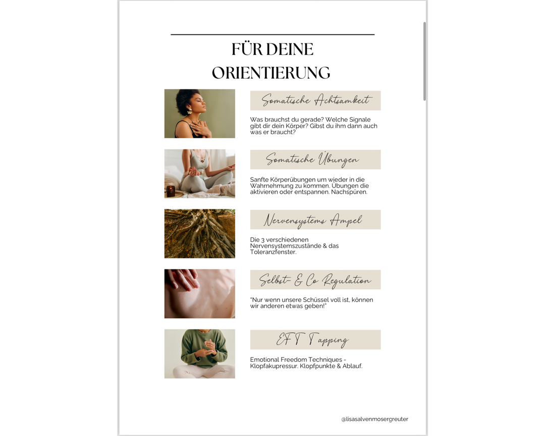 FILL YOUR CUP - Mama Sein & das Nervensystem