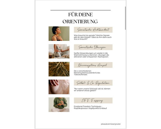 FILL YOUR CUP - Mama Sein & das Nervensystem