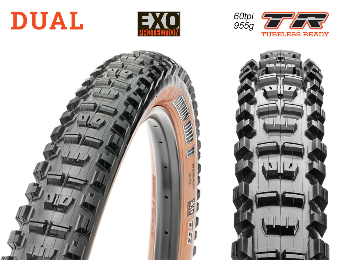 Minion DHR II WT TR faltbar, schwarz (tanwall)