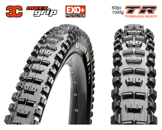 Minion DHR II WT TR faltbar, schwarz (tanwall)