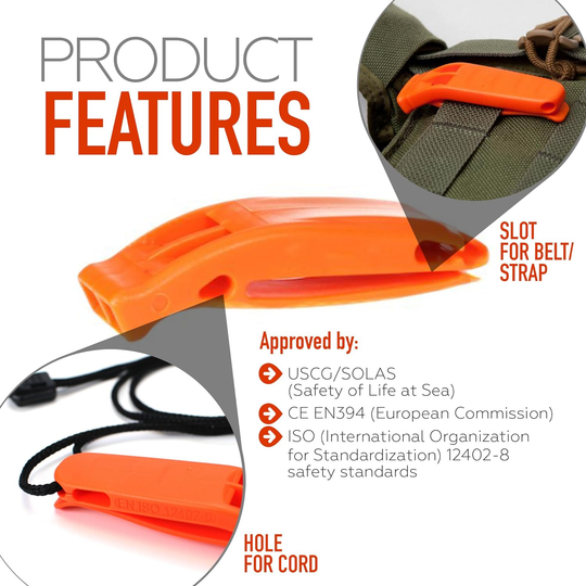 Signalpfeife für Notfälle, Sport, Hundetraining