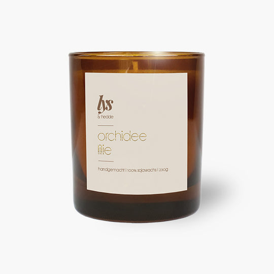 Duftkerze  Orchidee Lilie Muttertag