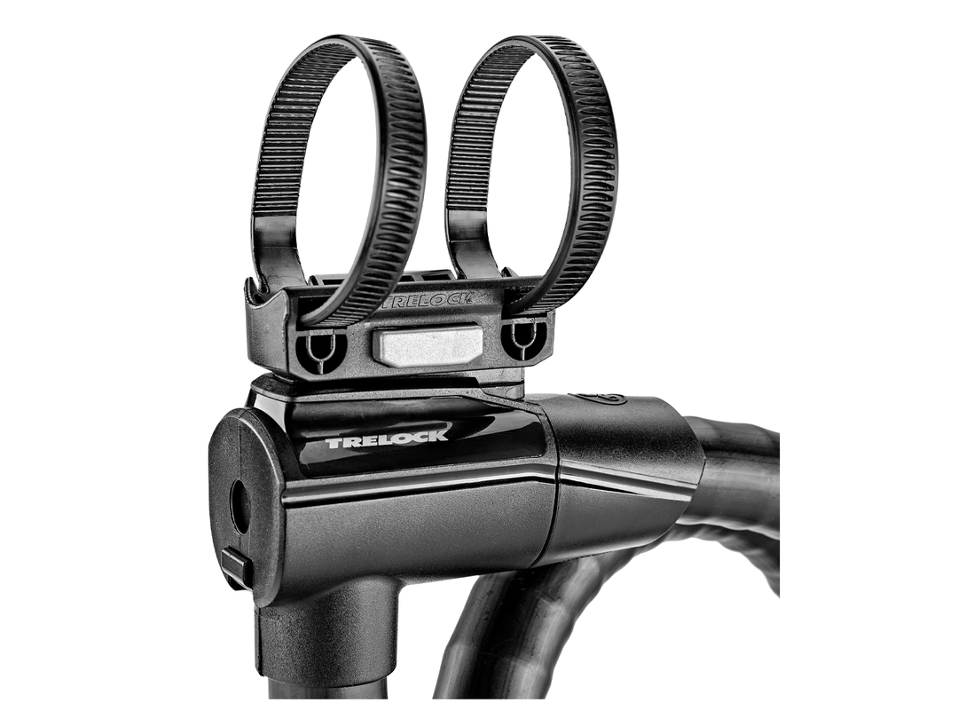 Panzerkabelschloss Trelock PK 560, Länge 100cm, Ø26mm, sw, m. Halter ZK 515