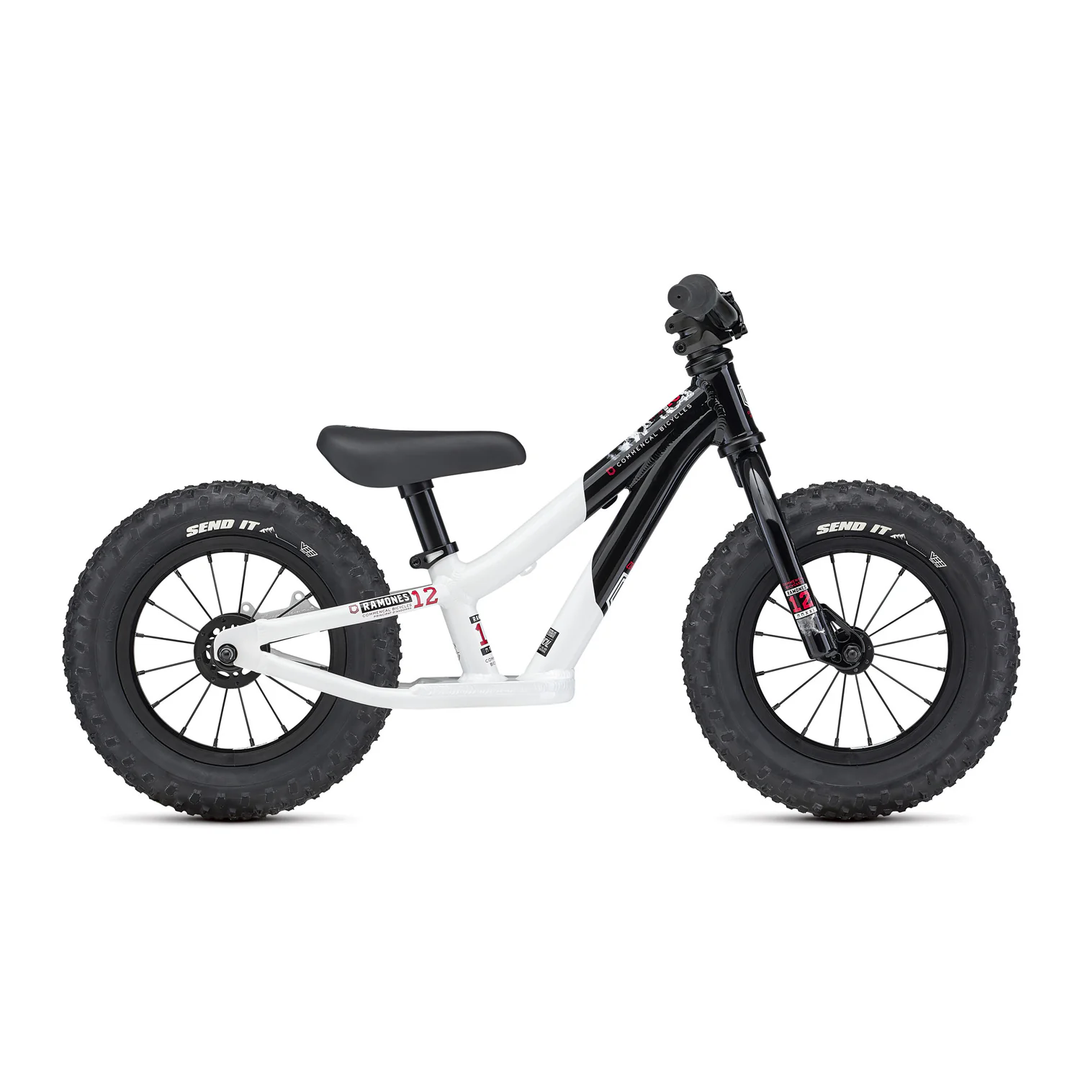 COMMENCAL Ramones 12 Black & White Push Bike (Gebraucht)