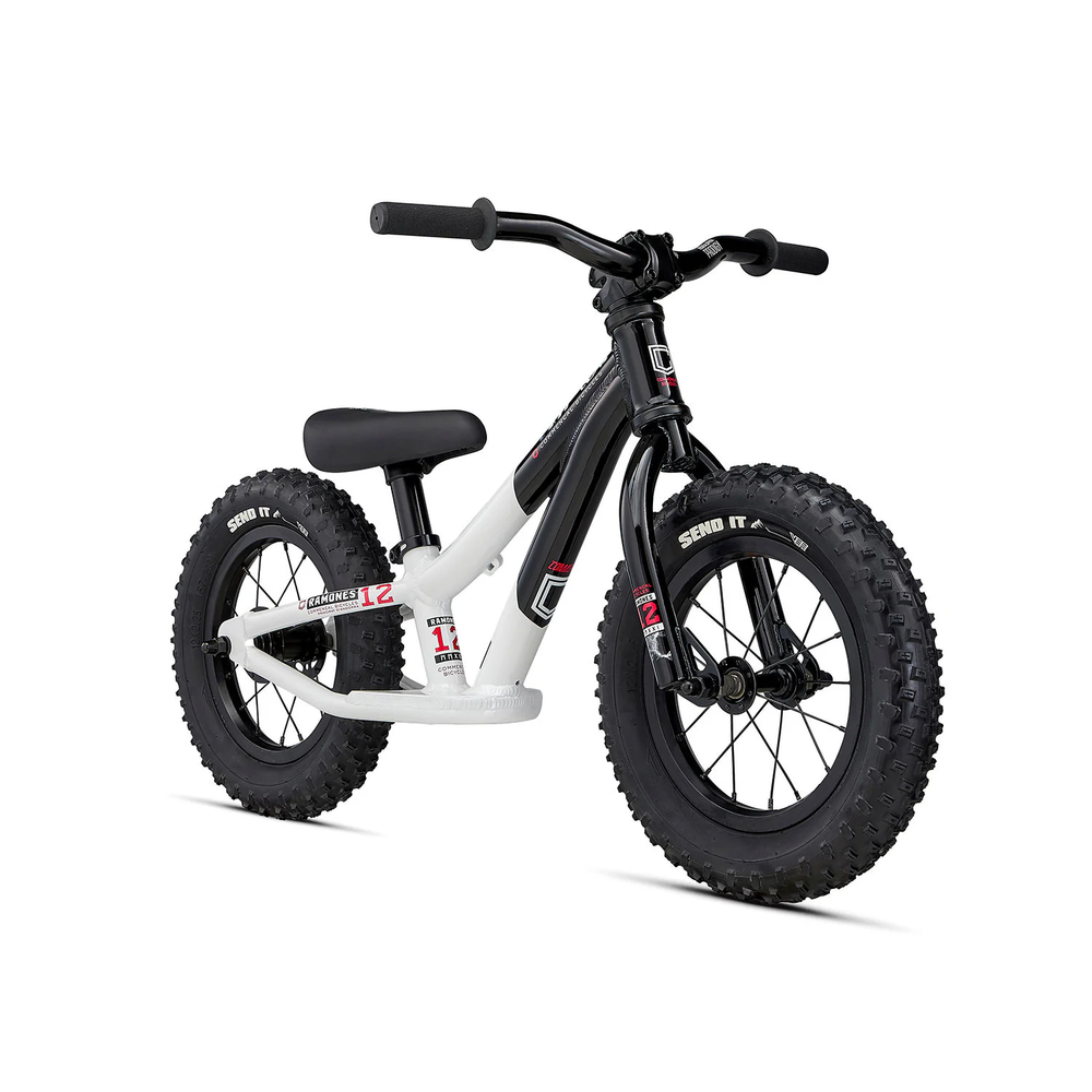 COMMENCAL Ramones 12 Black & White Push Bike (Gebraucht)