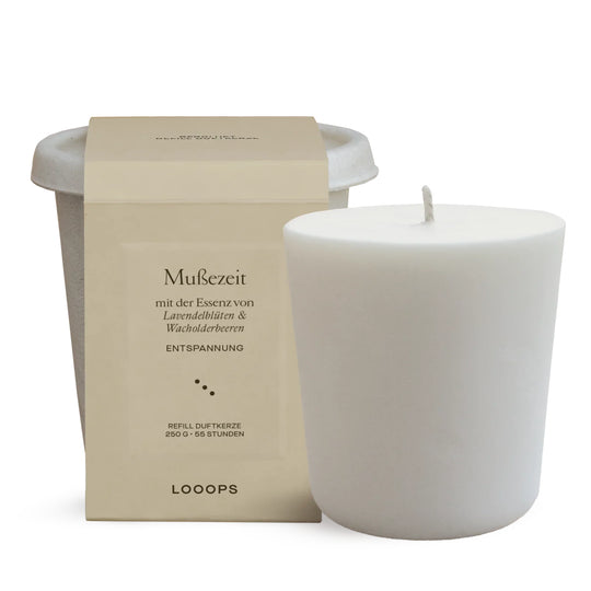 Mußezeit Refill Duftkerze 250g