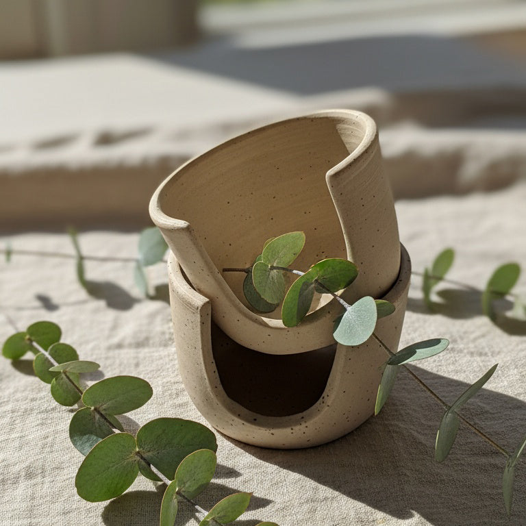 STÖVCHEN handmade grau