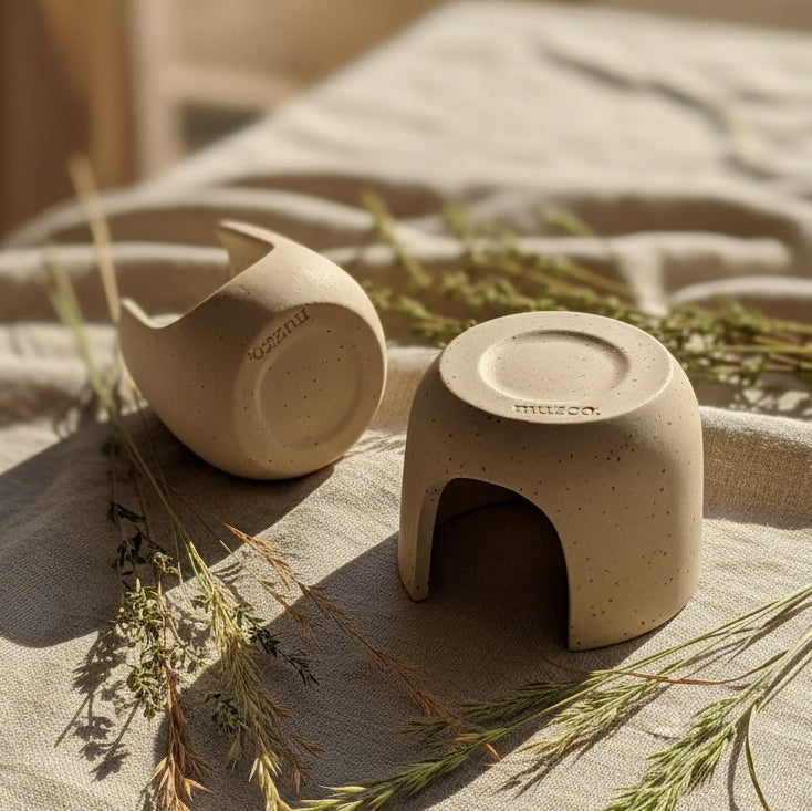 STÖVCHEN handmade grau