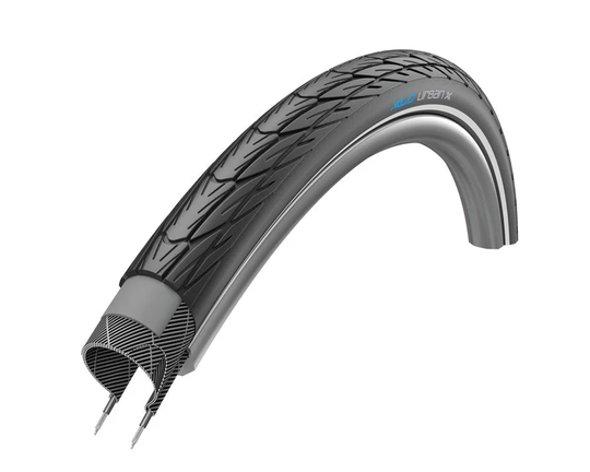 XLC Reifen UrbanX, 40-635, 28x1 1/2 schwarz Reflex