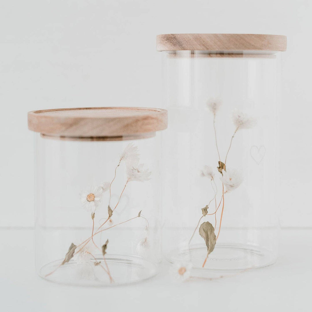 Vorratsglas Herz 13cm (VE = 4 Stk)