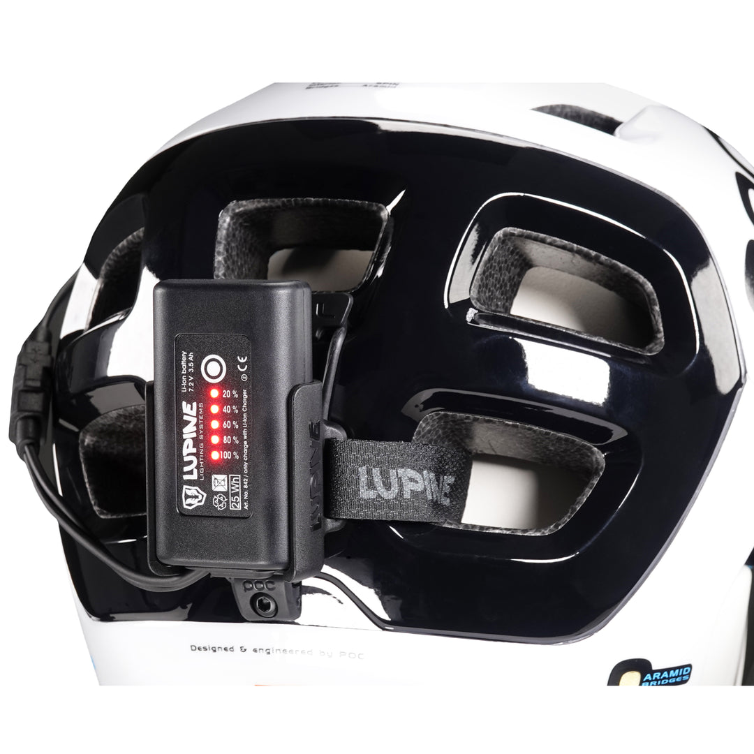 LUPINE FastClick Akku Helmhalter