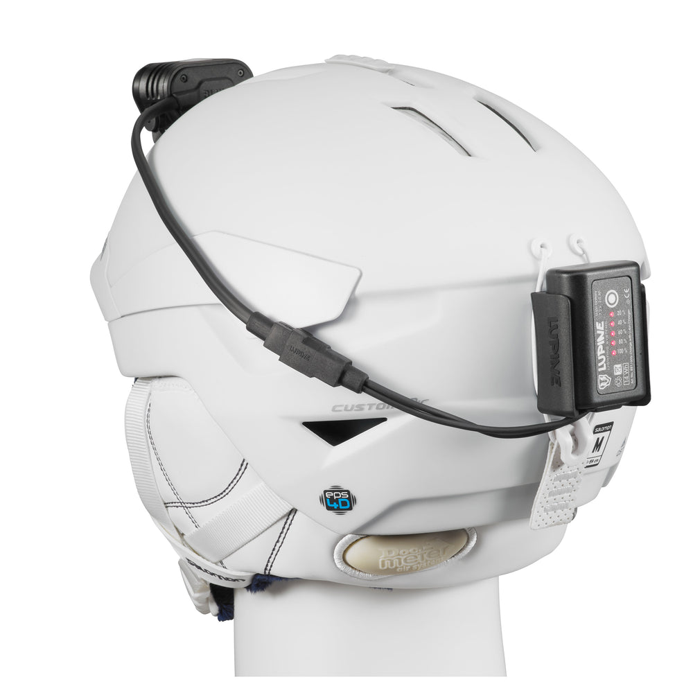 LUPINE 3M Duallock FastClick Akku Helmhalter