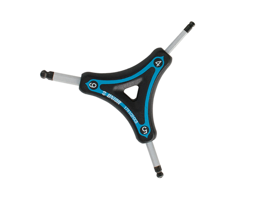 Schlüssel f.Innensechkantschrauben Unior, mit Kugelkopf 4, 5 und 6mm, 1781/2HXS