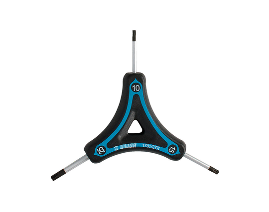 Schlüssel f.Innen TX-Schrauben Unior, TX10, 15 und 25mm, 1781/2TX