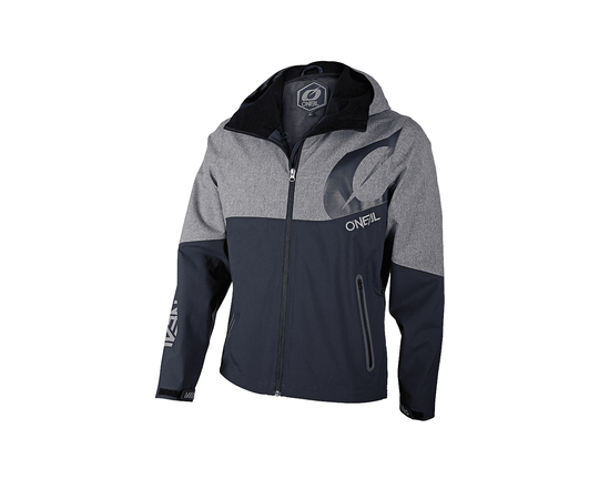 CYCLONE SOFT SHELL JACKET BLUE/GRAY