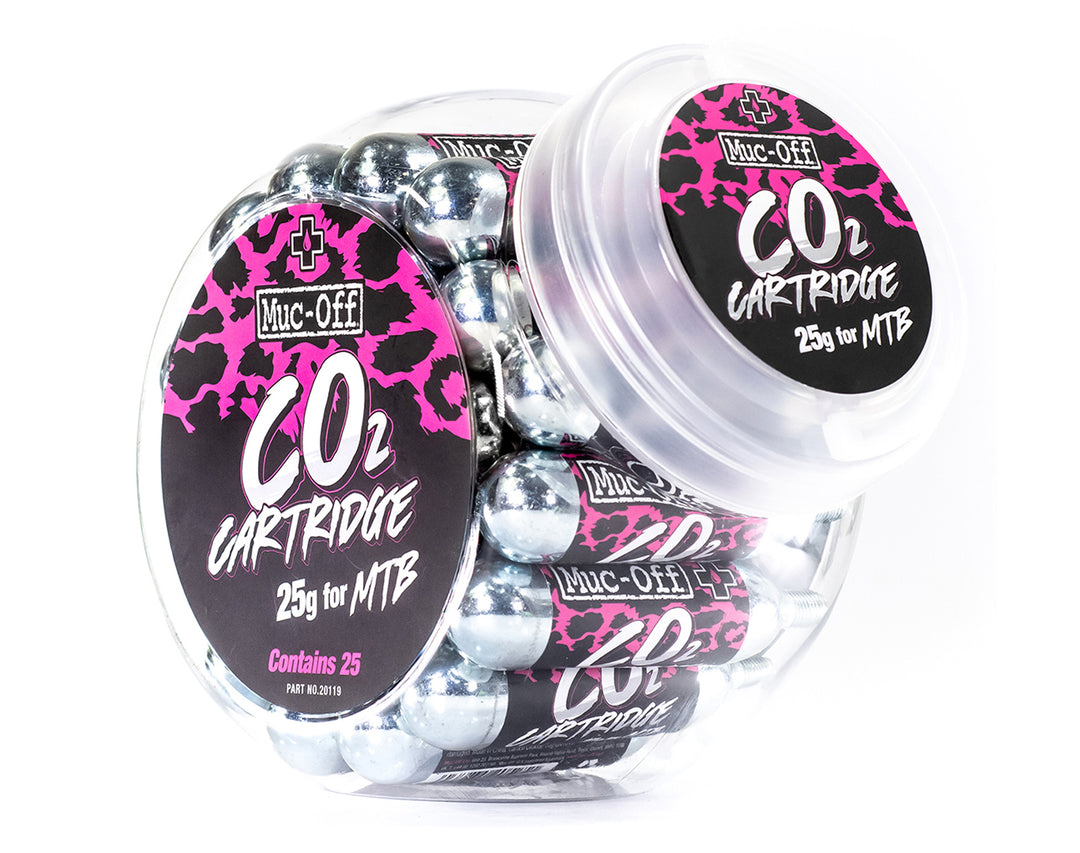 25g CO₂ Cartridge - MTB Inflator Refill