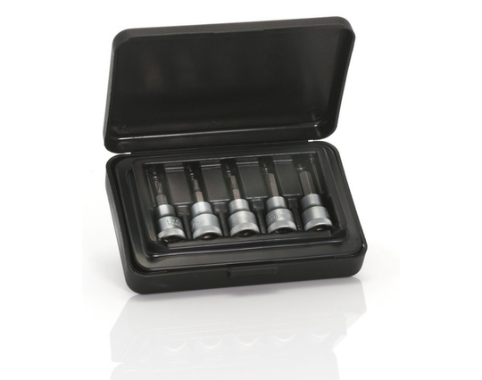 XLC Bitset für Drehmomentschlü. TO-X02, 3/8" T25 und 4/5/6/8mm