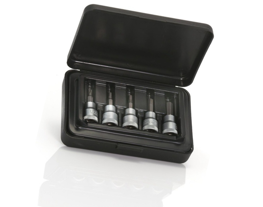 XLC Bitset für Drehmomentschlü. TO-X02, 3/8" T25 und 4/5/6/8mm